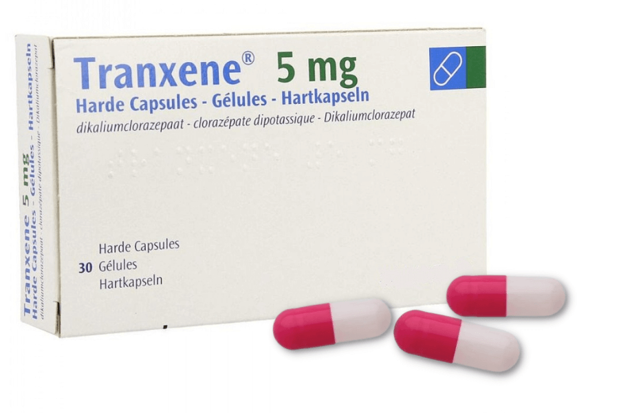 Tranxene (clorazepate) : anxiolytique et sommeil Tranxene clorazepate anxiolytique